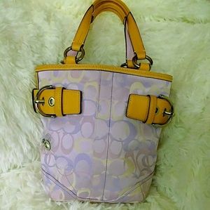 Coach NEW Lilac Soho Optic Bumble Bee